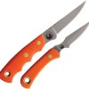 Knives of Alaska Jaeger Cub Combo D2 Steel Orange Fixed Blade