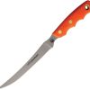 Knives of Alaska Steelheader Suregrip Orange Fixed Blade Knife
