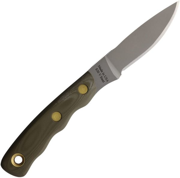 Knives Of Alaska Alpha Wolfe S30V G10 OD Green