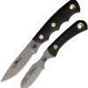 Knives of Alaska Alpha Wolfe Muskrat Combo D2 Fixed Blade