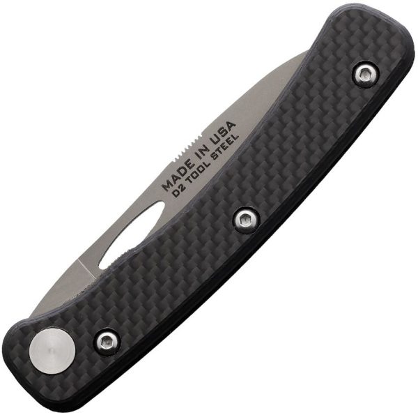 Knives of Alaska Hunter Linerlock CF D2 Carbon Fiber Folding Knife