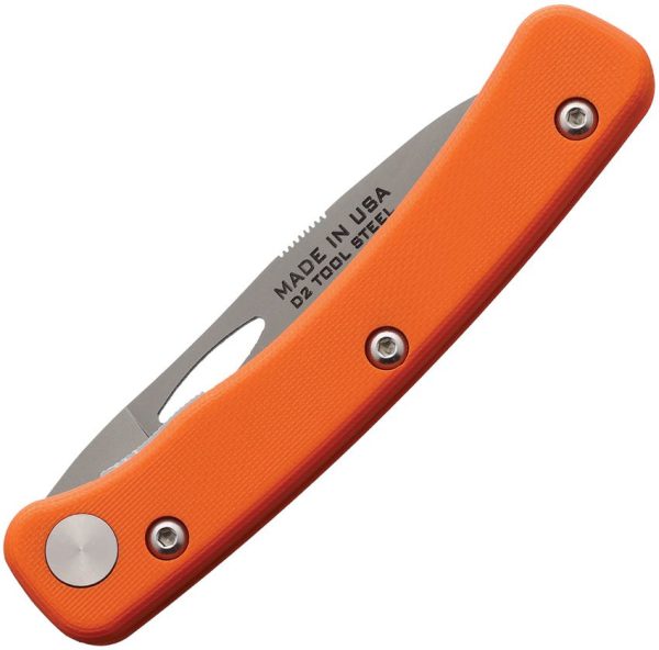 Knives of Alaska Hunter Linerlock Orange G10 Folding Knife