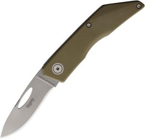 KOA00414FG.jpg Knives of Alaska Osprey Slip Joint D2 OD Green Folding Knife
