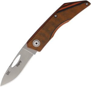 KOA00415FG.jpg Knives of Alaska Osprey Slip Joint Folding Knife D2 Orange Black