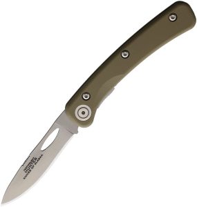 KOA00452FG.jpg Knives of Alaska Hunter Linerlock D2 Steel OD Green Folding Knife