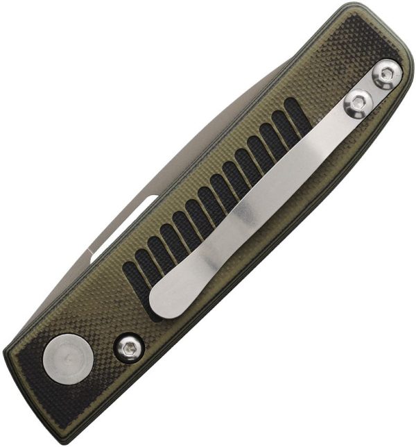 Knives Of Alaska Onyx Linerlock OD MagnaCut Folding Knife