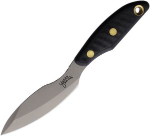 Knives of Alaska Yukon 2 Fixed Blade Black Stainless 4in