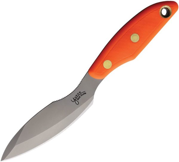 KOA00823FG.jpg Knives of Alaska Yukon 2 Fixed Blade Orange 4in Stainless