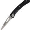 Knives of Alaska Bird Trout D2 Steel Folding Knife Black Handle