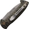 Knives Of Alaska Auto Strike Force D2 OD/Black
