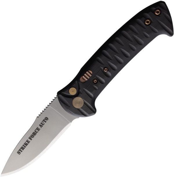 KOA00911FG.jpg Knives Of Alaska Auto Strike Force D2 Black