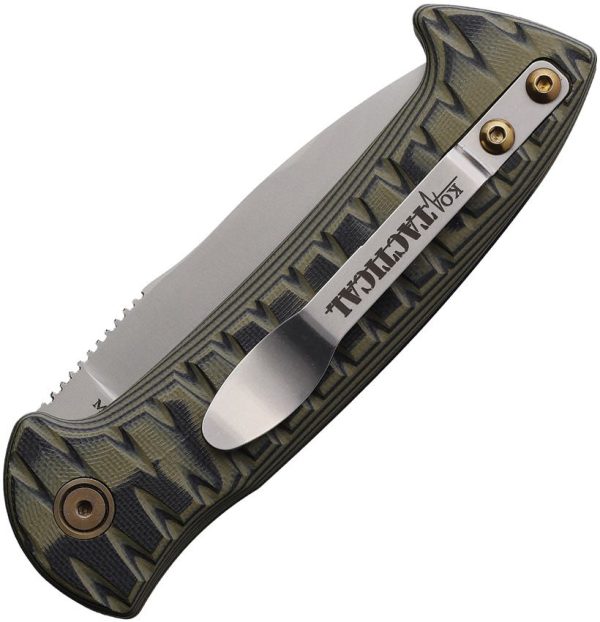 Knives Of Alaska Auto Strike Force MagnaCut OD/Black