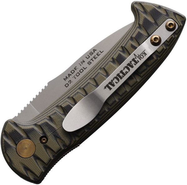 KOA00915FG_add_01.jpg Knives Of Alaska Auto Strike Force Serrated D2 OD/Black