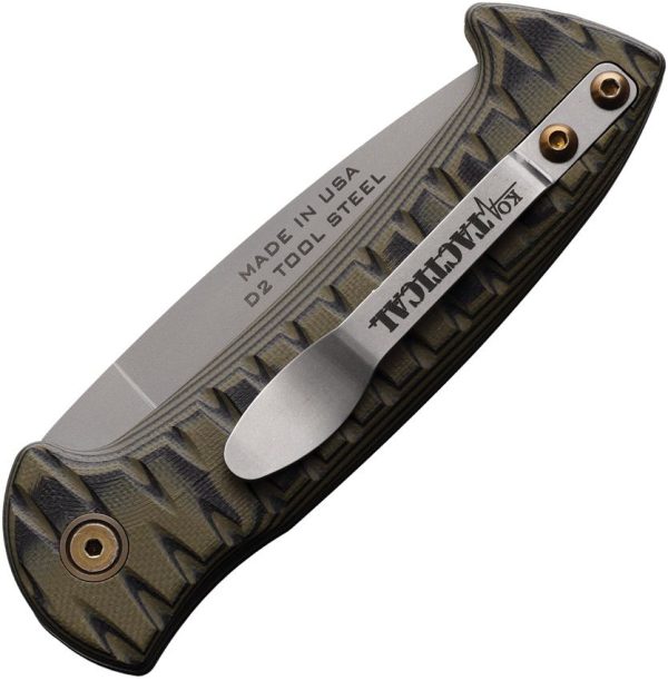 Knives Of Alaska Auto Recon Patrol D2 Button Lock