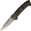 Knives Of Alaska Auto Recon Patrol Serrated D2 Button Lock