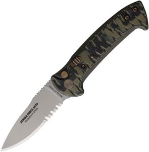 Knives Of Alaska Auto Strike Force Serrated MagnaCut