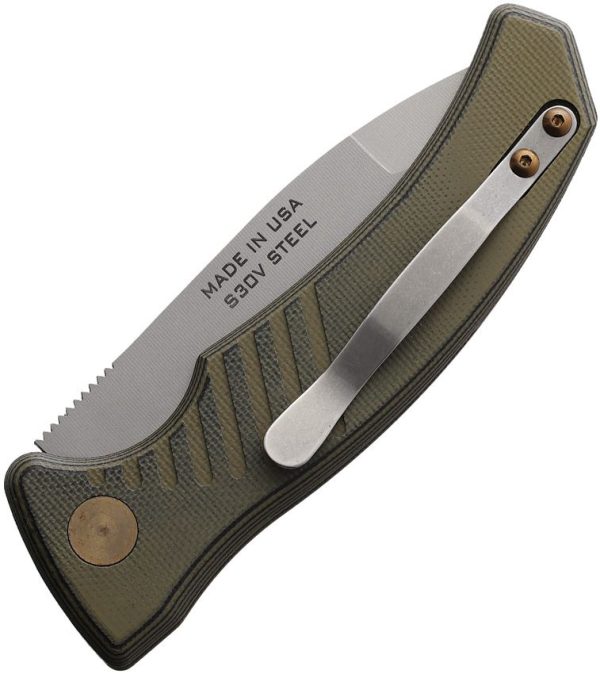 KOA00940FG_add_01.jpg Knives Of Alaska Auto Eagle Button Lock - Black/OD Green