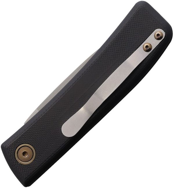 Knives Of Alaska Auto Onyx Button Lock - Black G10