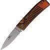 Knives Of Alaska Auto Onyx Button Lock - Orange/Black
