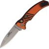 KOA00958FG.jpg Knives Of Alaska Auto Eagle Button Lock Orange
