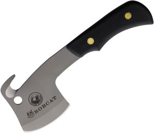 KOA00960FG.jpg Knives of Alaska Bobcat Mini Hatchet D2 Steel Black SureGrip