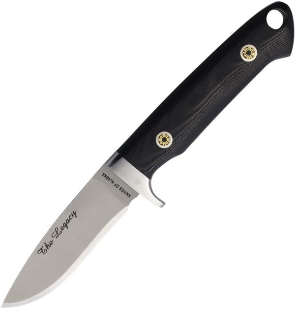 Knives Of Alaska Legacy Fixed Blade S30V Black