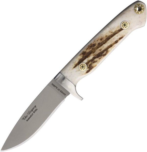 KOA00964FG.jpg Knives of Alaska Legacy Fixed Blade Stag MagnaCut Steel