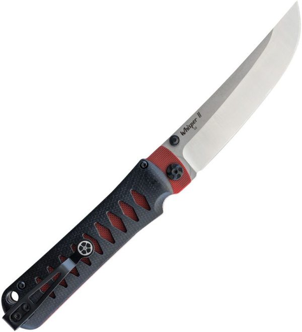 APOC Breeden Whisper II KP41010 D2 Steel Folding Knife Linerlock