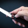 APOC Breeden Whisper II KP41010 D2 Steel Folding Knife Linerlock
