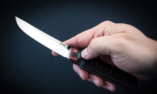 APOC Breeden Whisper II KP41010 D2 Steel Folding Knife Linerlock