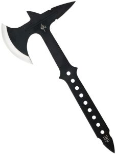 Kit Rae BlacJet Throwing Axe 14.75" Black Stainless Steel