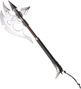 Kit Rae Black Legion War Axe 35" Satin Stainless Blade
