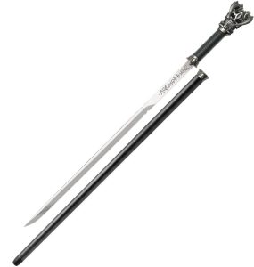 Kit Rae Vorthelok Sword Cane 26" Carbon Steel Blade Functional