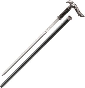 KR56.jpg Kit Rae Axios Forged Sword Cane - 1045 Carbon