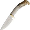Ken Richardson Drop Point Hunter 4" 1085HC Fixed Blade Knife