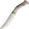 Ken Richardson Fixed Blade Hunter 1085HC Steel Deer Antler
