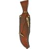 Ken Richardson Slim Bowie 11" Fixed Blade 1085HC Steel Knife