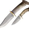 Ken Richardson Hunting Knife Combo 1085HC Steel Fixed Blade