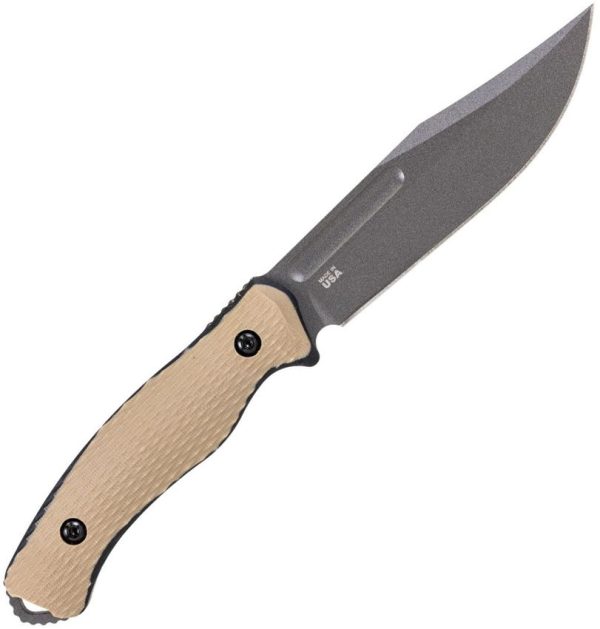 KRONOS Max Hunter Fixed Blade Coyote - Ken Onion