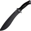 Kershaw Camp 10 Fixed Blade Knife 10" Black 65Mn Steel