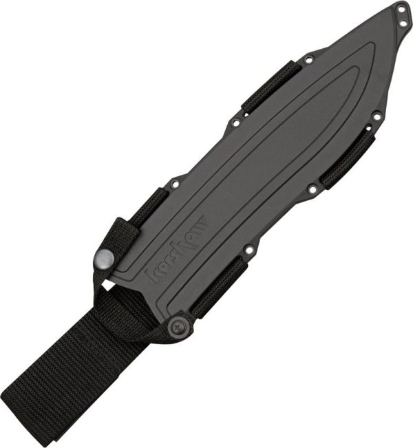 Kershaw Camp 10 Fixed Blade Knife 10" Black 65Mn Steel