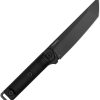 Kershaw Atreides Fixed Blade Knife 5.75" Black Tanto Steel