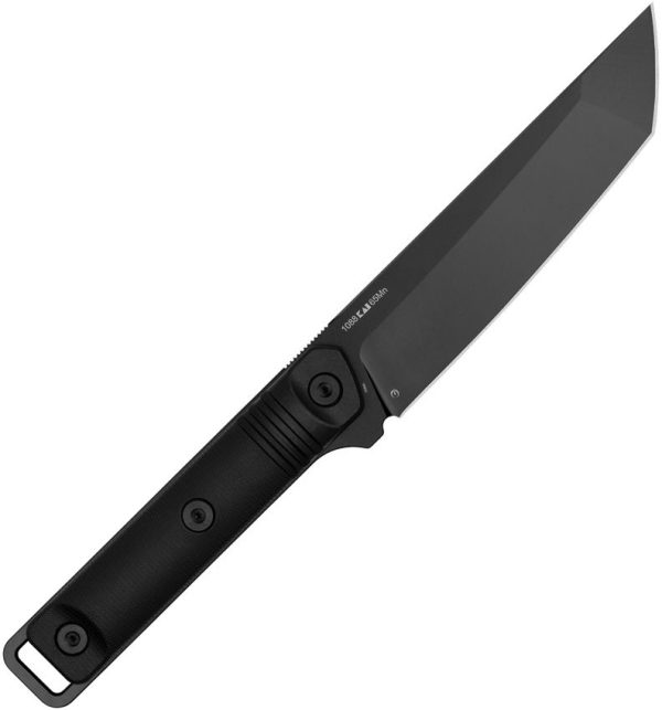 Kershaw Atreides Fixed Blade Knife 5.75" Black Tanto Steel