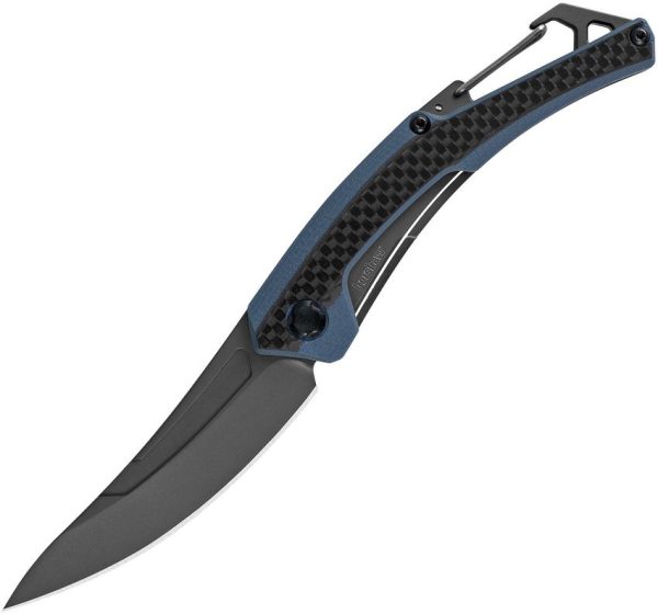Kershaw Reverb XL Linerlock Blue G10 Carbon