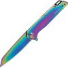 Kershaw Misdirect Framelock Reverse Tanto - Rainbow