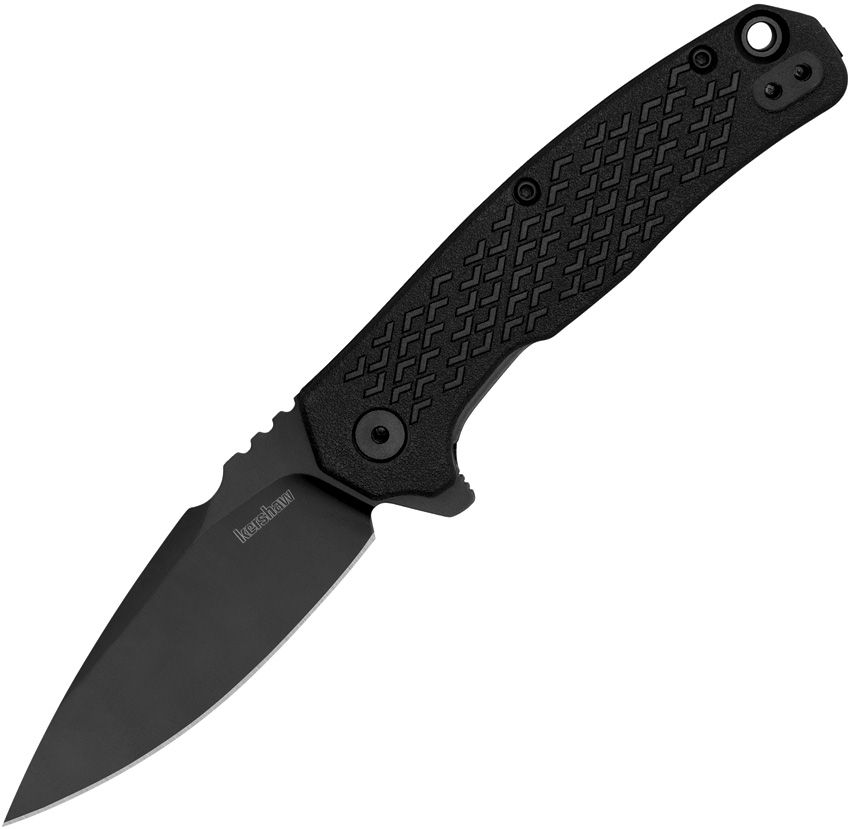 Kershaw Conduit Linerlock Folding Knife 3" Black Oxide Blade