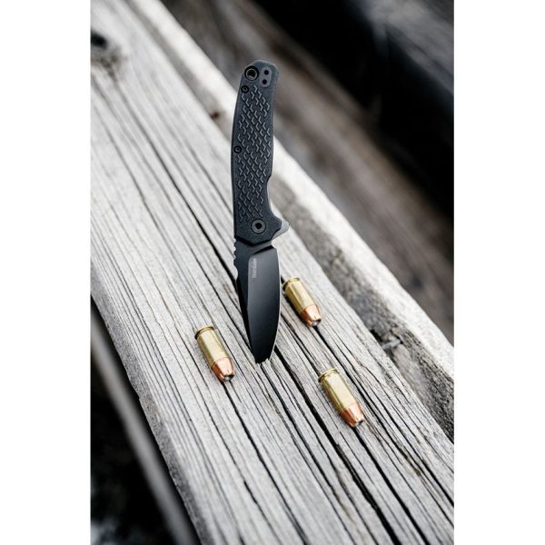 Kershaw Conduit Linerlock Folding Knife 3" Black Oxide Blade