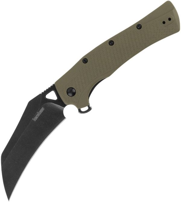 Kershaw Dawnstar Linerlock Folding Knife Olive 8Cr13MoV