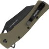 Kershaw Dawnstar Linerlock Folding Knife Olive 8Cr13MoV