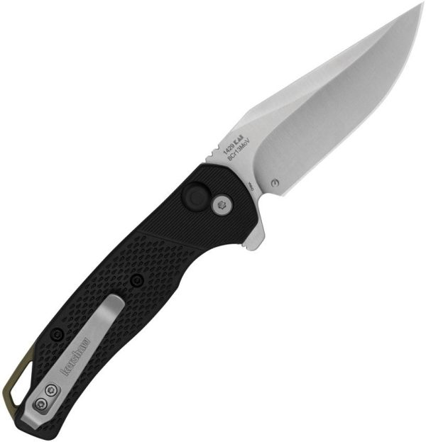 Kershaw Runoff Button Lock Folding Knife 8Cr13MoV Stainless